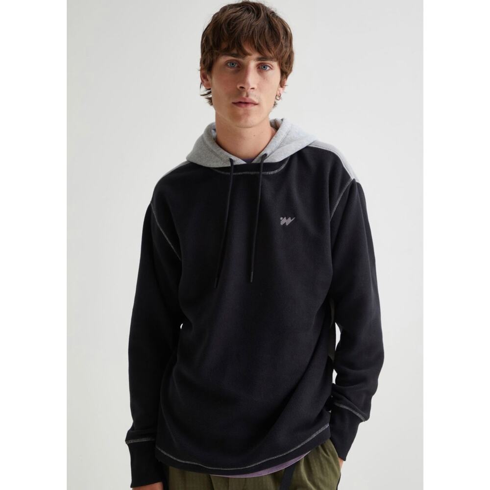 NWT UO Without Walls Fleece Mix Hoodie Sweatshirt Medium